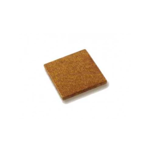 Вставка Gresan Taco Lisa коричневый 8х8 см