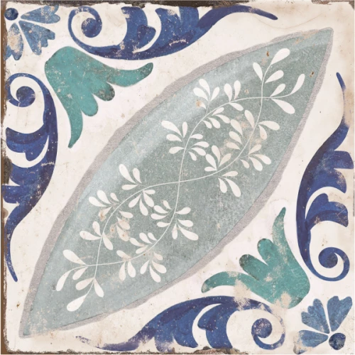 Керамогранит Nanda Tiles Magnolia Paulina матовый многоцветный 20х20 см