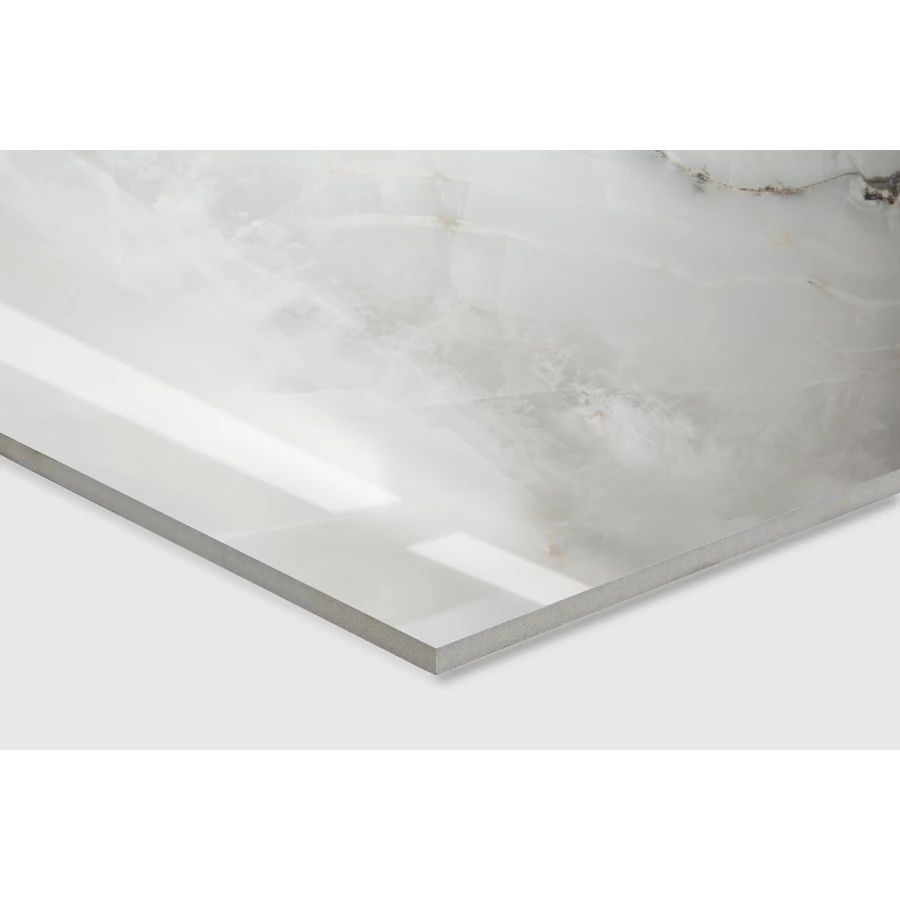 Керамогранит Arcadia Ceramica Onyx Line Grey Full Polished глянцевый серый FP1025-A 120х60 см