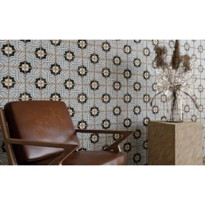 Керамическая плитка Harmony Peronda Casablanca Attia матовая голубая 0278029416 12,5х12,5 см