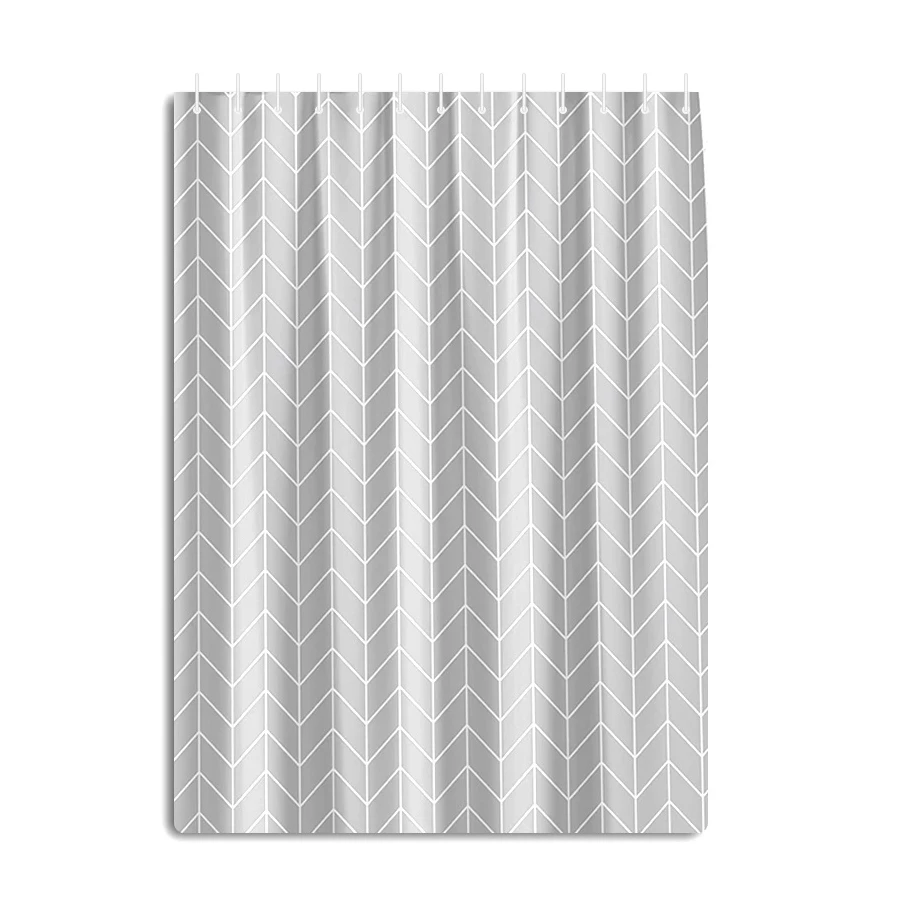 Штора для ванной Haiba узор HB75004 180x180 см