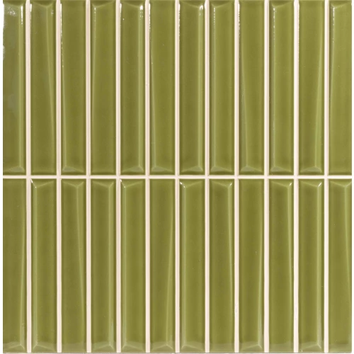 Плитка настенная Monopole Melody Olive глянцевая оливковая 20x20 см