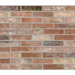 Керамогранит Dado Ceramica Brickone Vecchia Firenze матовый коричневый BKN001 31х7,4 см