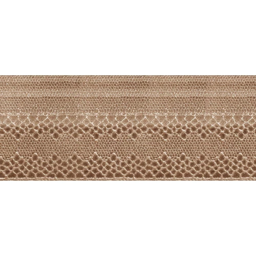 Плитка настенная Atlantic Tiles Magnifique Zocalo Cuivre Бордюр матовый бежево-коричневый 29,5х12,5 см