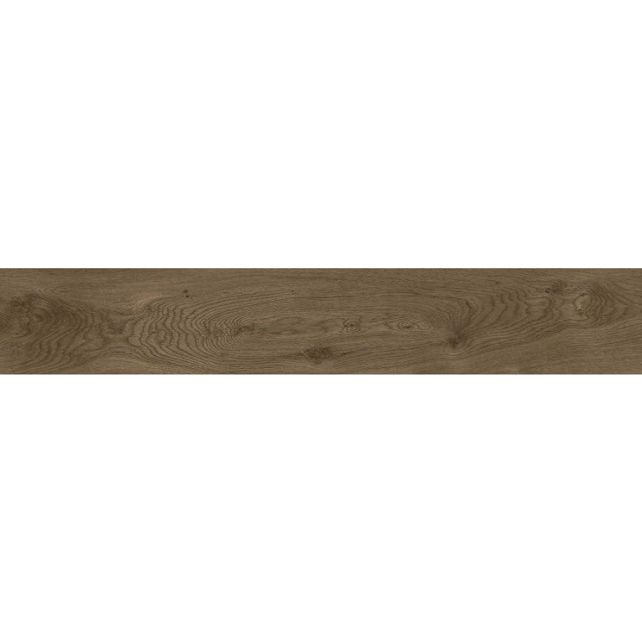 Керамический гранит Kerranova Dubrava коричневый K-2304/SR 120х20 см