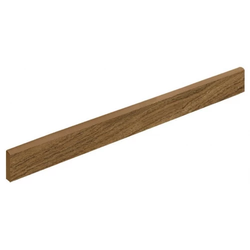 Плинтус Italon Элемент Вуд Могано / Element Wood Mogano матовый коричневый 610130000478 60х7,2 см