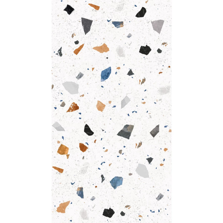 Керамогранит Eurotile Ceramica Gaudi матовый белый 7930138704880 120х60 см