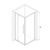 Душевой уголок RGW SV-44 SV-03 + Z-050-3 Прозрачное 06324407-011 100х70 см