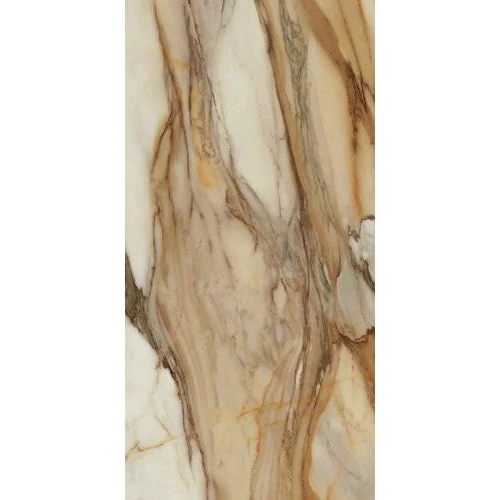 Керамогранит Ape Ceramica Eternal Gold Pol Rect коричневый 60х120 см