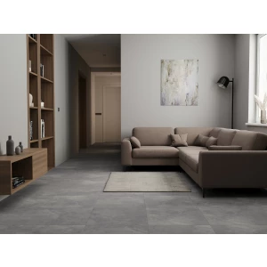 Керамогранит Cersanit Studio ректификат рельеф матовый серый A17978 59,8x59,8 см