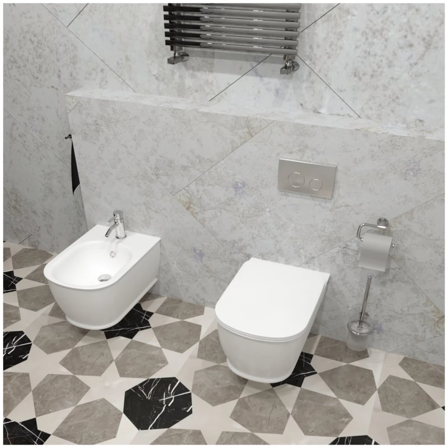 Биде Lavinia Boho Relfix Bell Pro 77070253 (комплект 2 в 1)