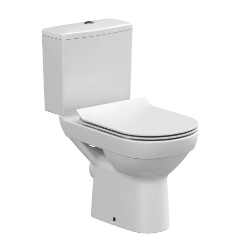 Унитаз компакт Cersanit CIty clean on 011 3/5 dpl eo slim s-ko-cit011-3/5-con-s-dl-w