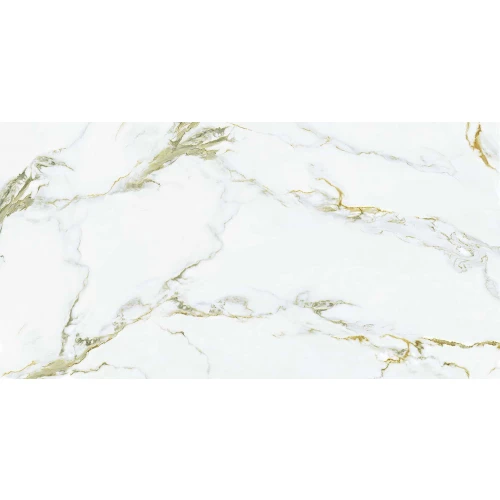 Плитка керамогранитная Azario Calacatta Gold Carving H18004002G 120х60 см
