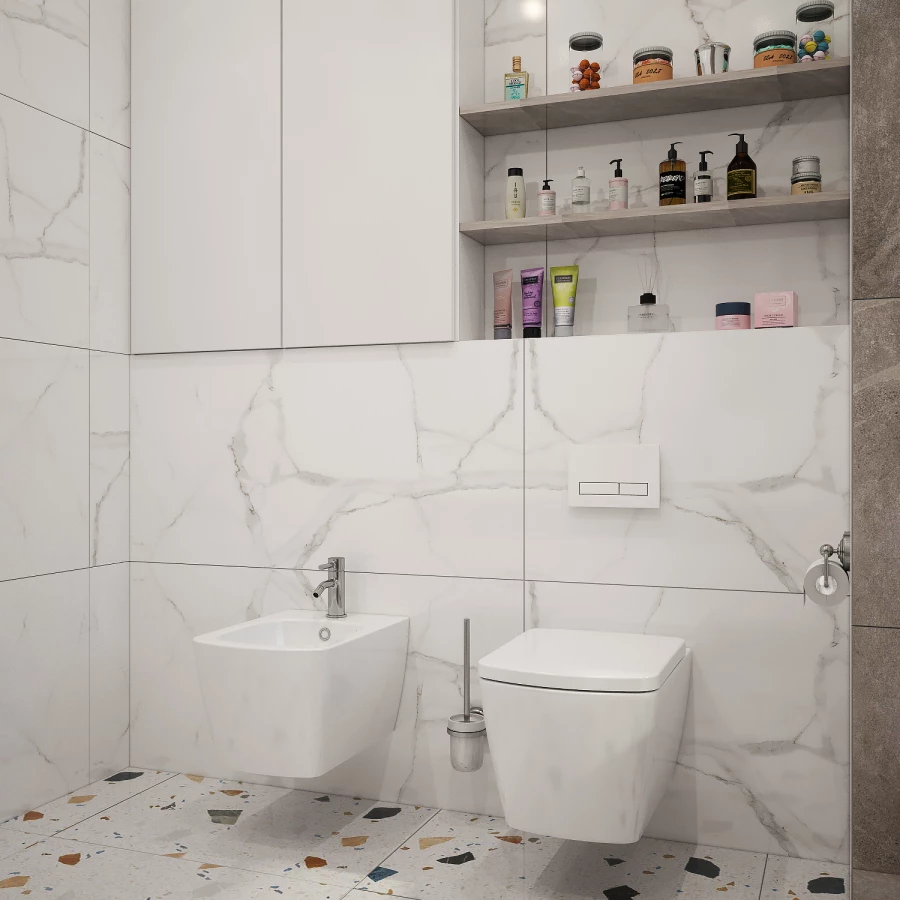 Комплект 7 в 1 Lavinia Boho Relfix Aveo Rimless 87050205 (состоит из 3306101R, 33290600, 38010020, 3805001W, 38040010)