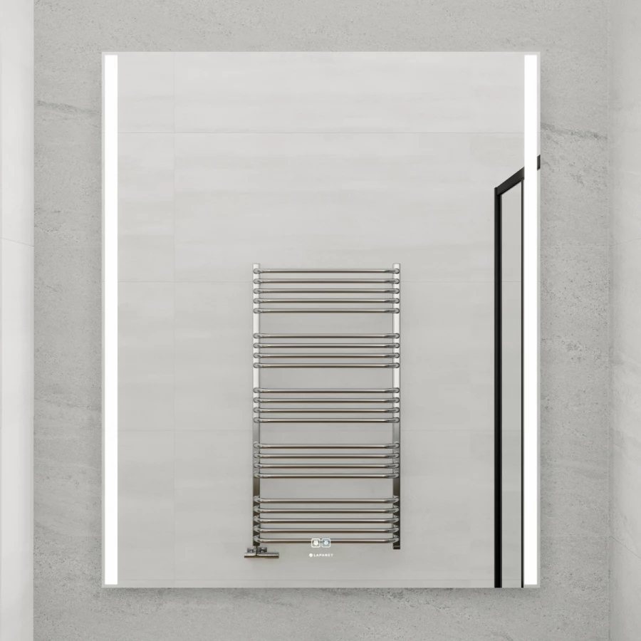 Зеркало Laparet Electra влагостойкое подсветка димер и антизапотевание подогрев electra. 90/110 90х110 см