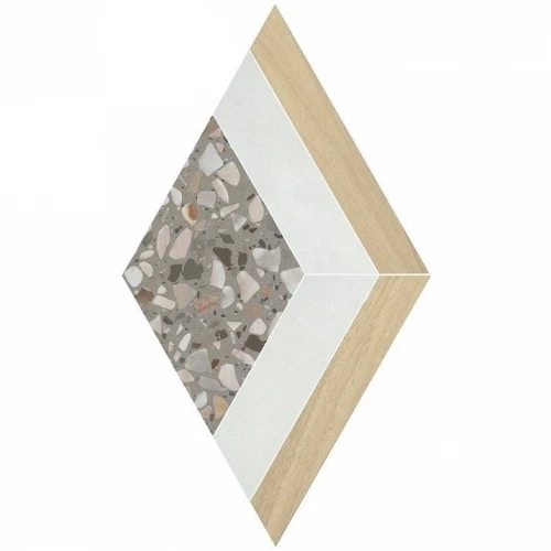 Декор Kerama Marazzi Бричиола 2 полуглянцевый серый ID138 30х17 см