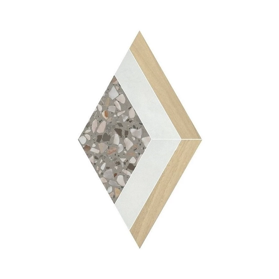 Декор Kerama Marazzi Бричиола 2 полуглянцевый серый ID138 30х17 см