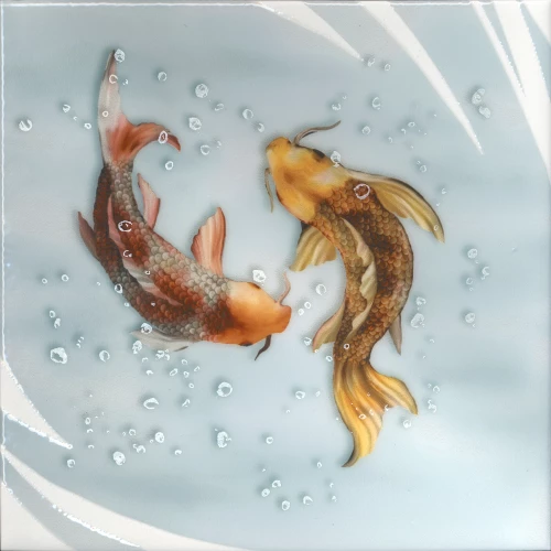 Плитка настенная Kerama Marazzi Чудо-озеро 4 Декор полуматовый голубой VT/A471/5009 20x20 см