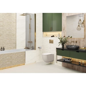 Плитка облицовочная рельефная ALMA Ceramica Rocko TWA11ROK014 60х20 см