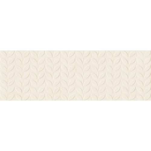 Плитка настенная Ragno Marazzi Vida Struttura Foglia 3D Beige Rett RA6L 90х30 см