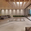 Плитка настенная Porcelanosa Саваннах Топо Вертисе / Savannah Topo Vertice матовая бежевая 100330298 150х59,6 см