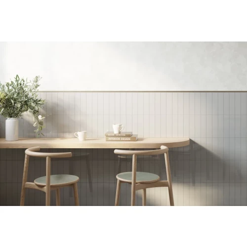 Плитка настенная Creto Aquarelle Cream глянцевая бежевая 12-00-4-29-10-13-2561 24х5,8 см