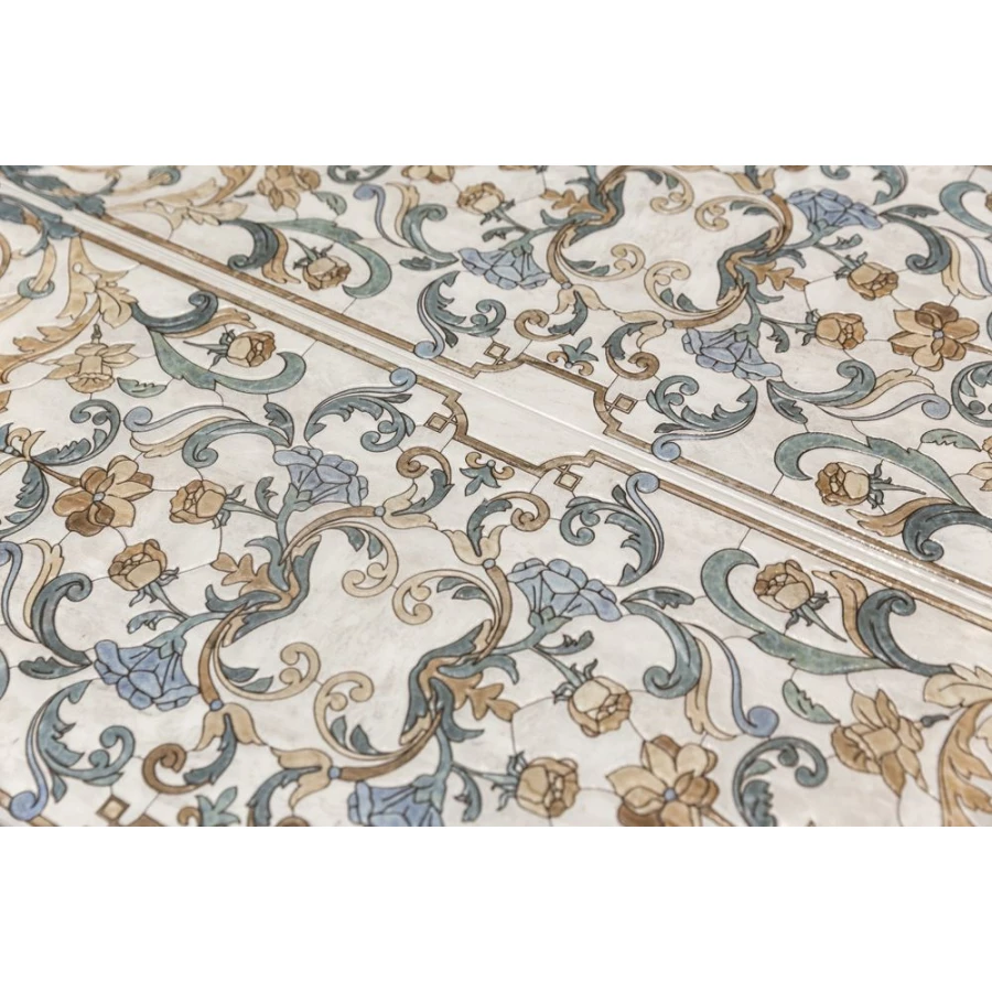 Декор Kerama Marazzi Эвора лаппатированный обрезной глянцевый бежевый HGD/A519/13000TRL 89,5x30 см