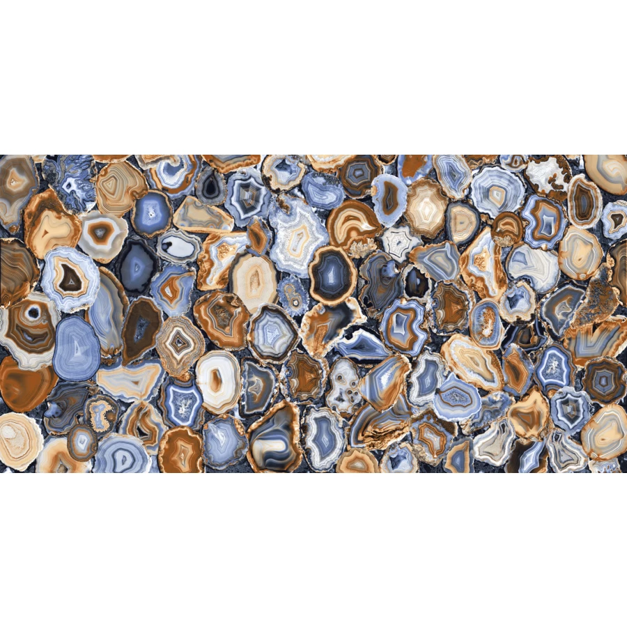 Керамогранит Tilekraft Azul Agatha Onyx HG Polishe 120х60 см