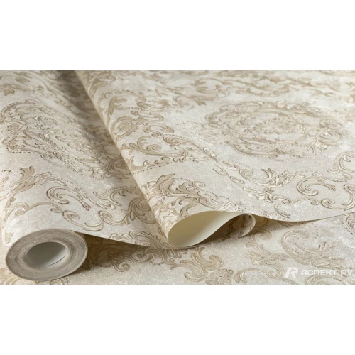 Обои флизелиновые Аспект Эмилия Бежевый 70556-22 1,06х10,05 м