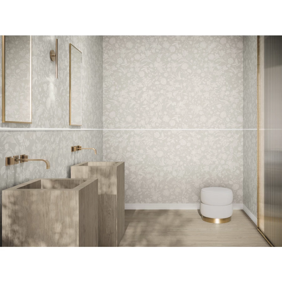 Бордюр настенный Ape Ceramica Bellagio Zocalo Bianco матовый белый A042003 60х10 см