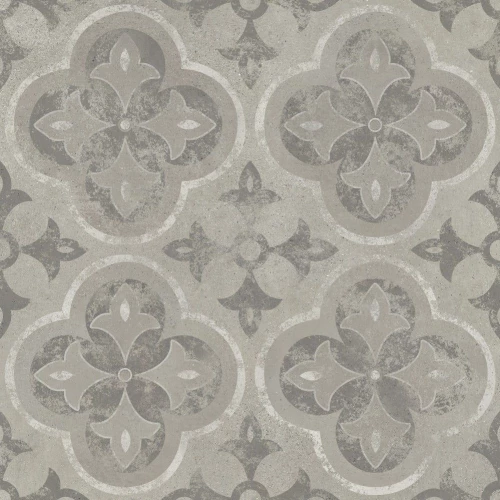 Керамический гранит Cersanit Soul серый пэчворк рельеф 42х42 см