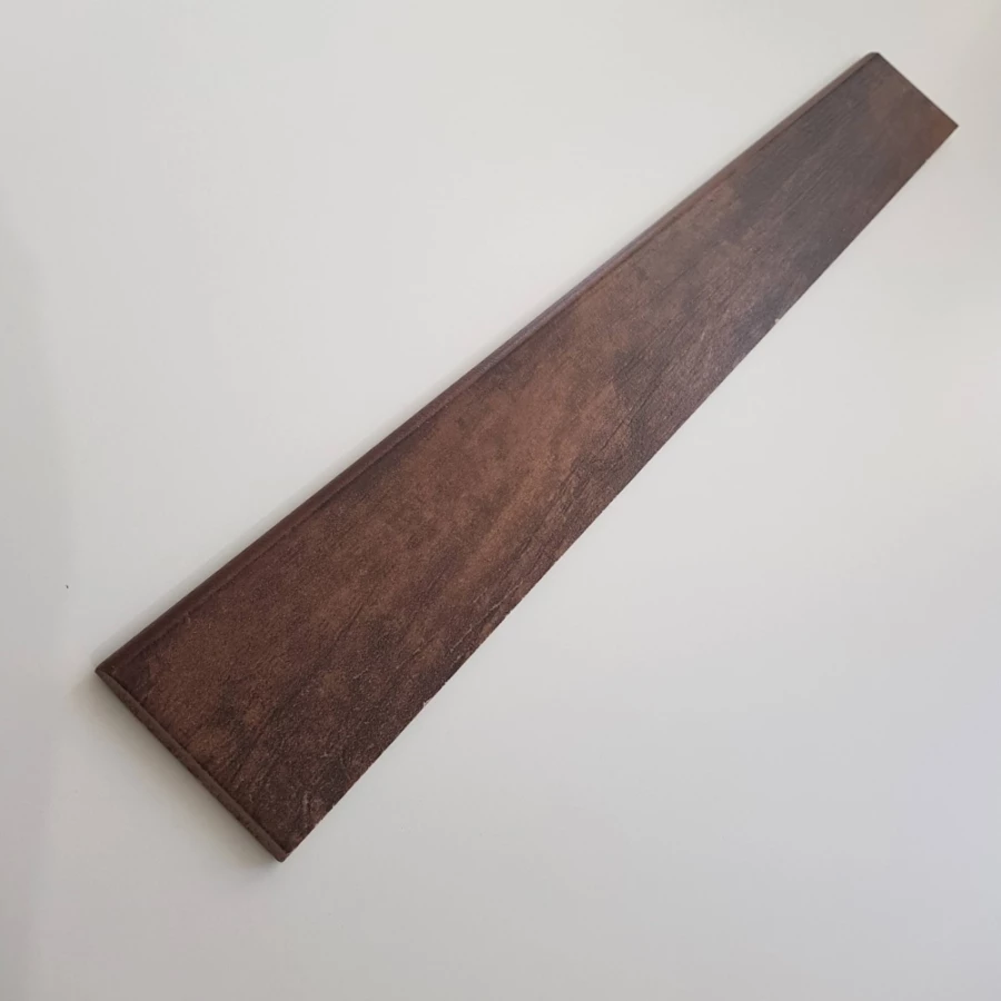 Керамогранит CIR Sant Barth Corsaro матовый коричневый 1040086 60,8х7,5 см