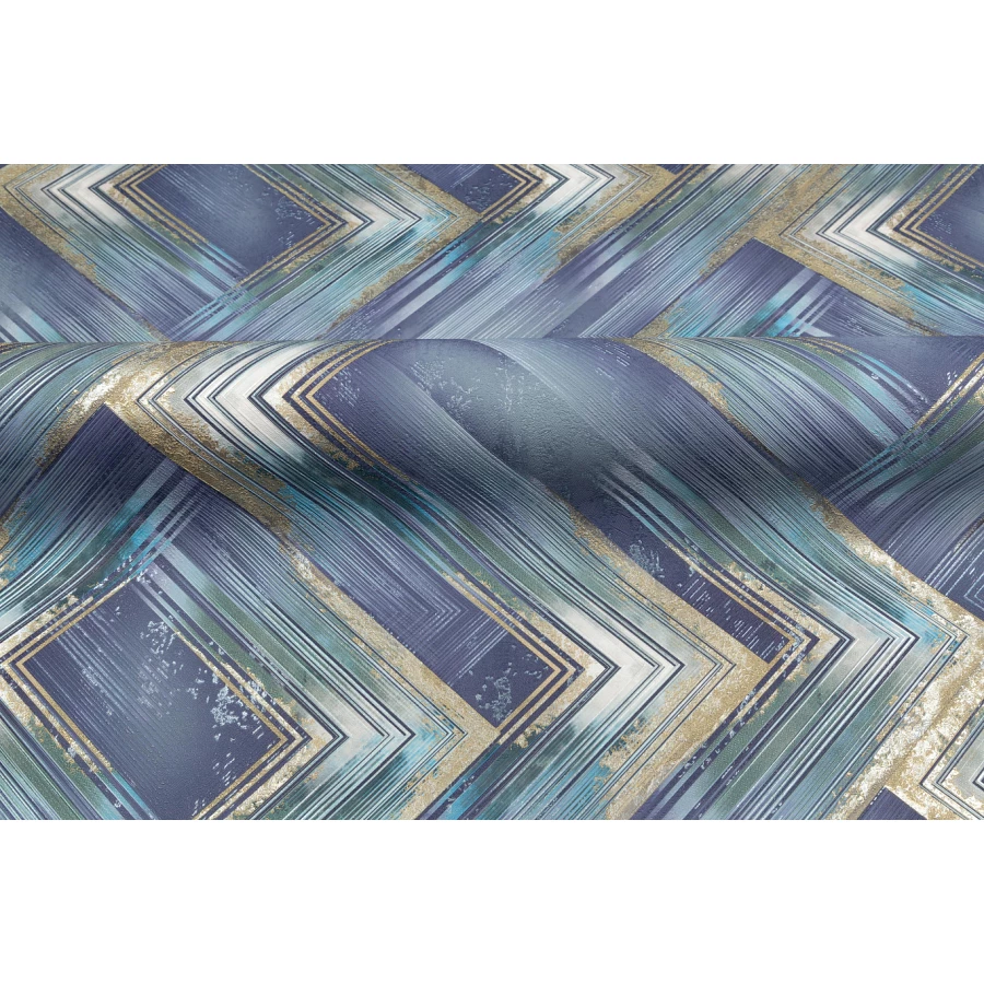 Флизелиновые обои Palitra Life Frame синие PL72082-67 1,06х10,05 м