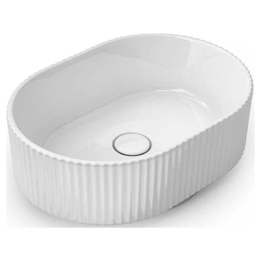 Раковина Kerama Marazzi Artbasin Vento накладная 50 белая глянцевая VE.wb.50\WHT