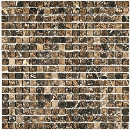 Мозаика Bonaparte Каменная мозаика Ferato-15 slim Matt 15х15 матовая коричневая 30,5х30,5 см