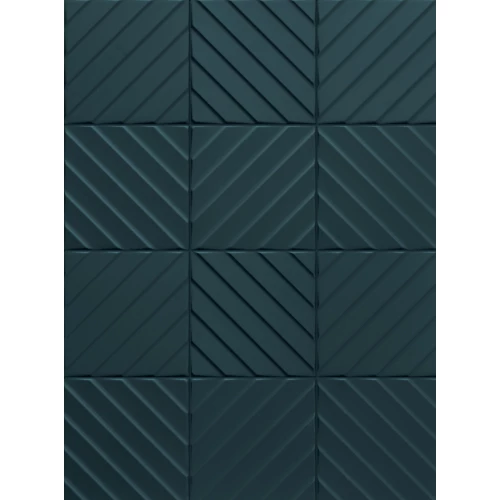 Керамогранит Marca Corona 4D Diagonal Deep Blue E065 20х20 см