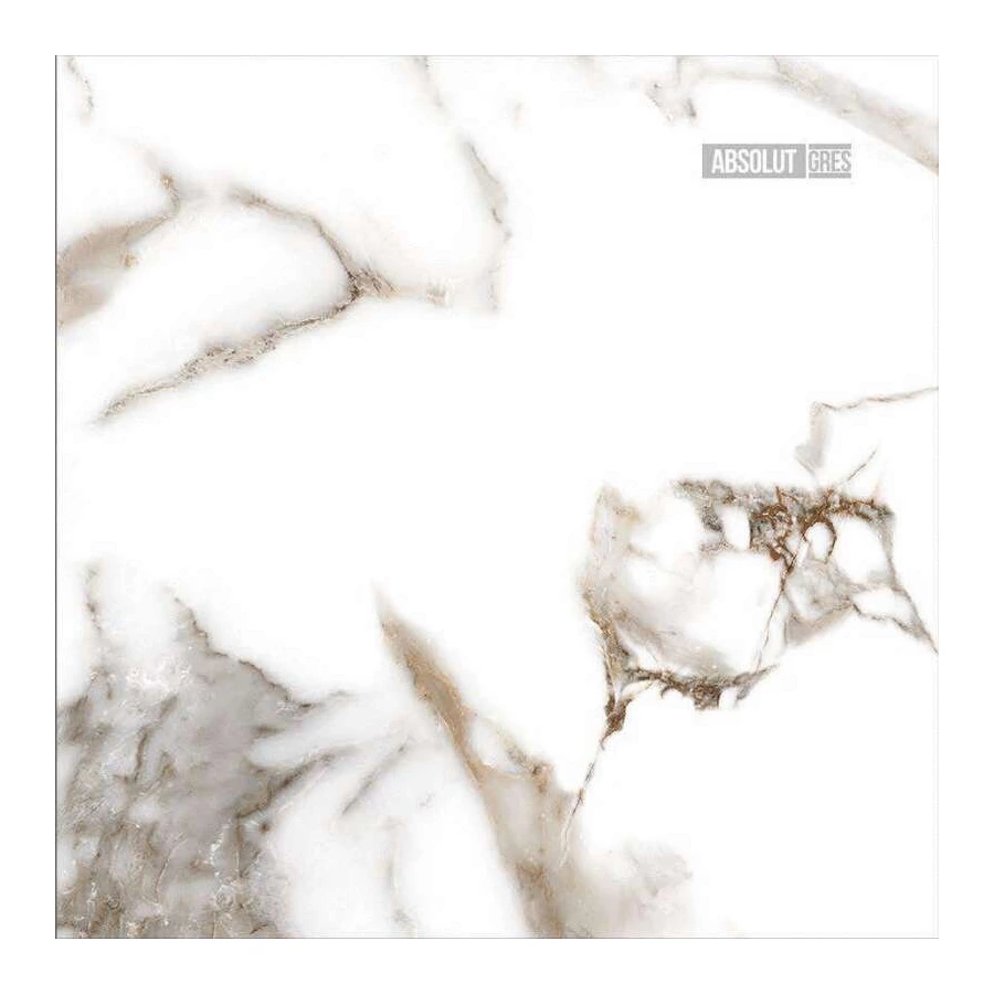 Керамогранит Absolut Gres Oro Bianco Gloss AB 1131G 60х60 см