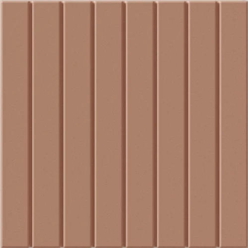 Керамогранит WOW Растр Лине С Муд / Raster Line S Mud матовый розовый 131378 15х15 см