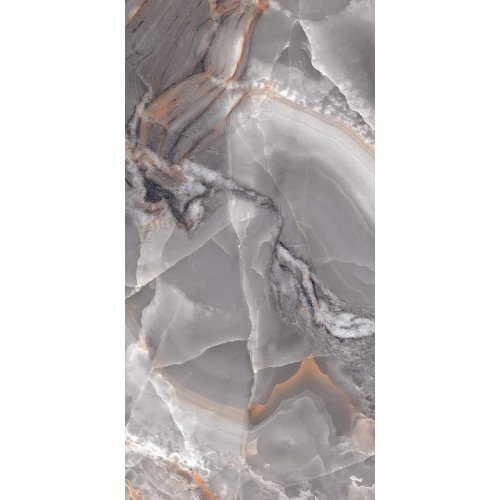 Керамогранит Maimoon Ceramica Maimoon Opera onyx grey 160х80 см
