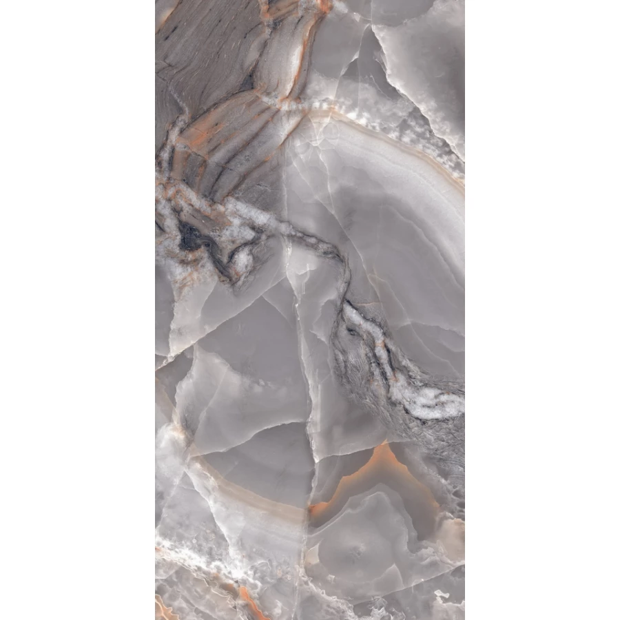 Керамогранит Maimoon Ceramica Maimoon Opera onyx grey 160х80 см