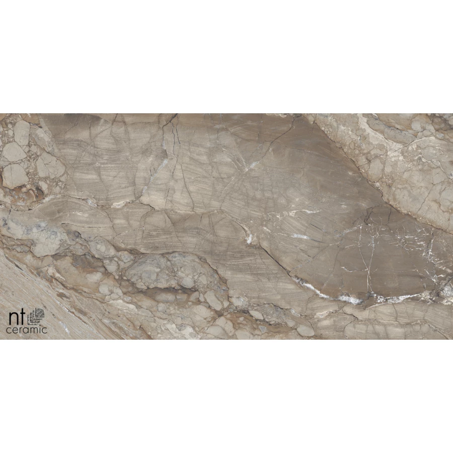 Керамогранит NT Ceramic Gravel Natural Полированный NTT99509P 120х60 см