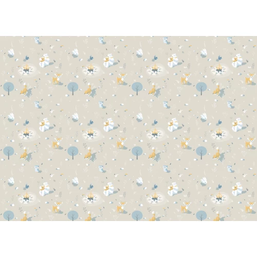 Обои флизелин Ugepa My Kingdom Синий Белый Коричневый L31307 10,05x0,53 м