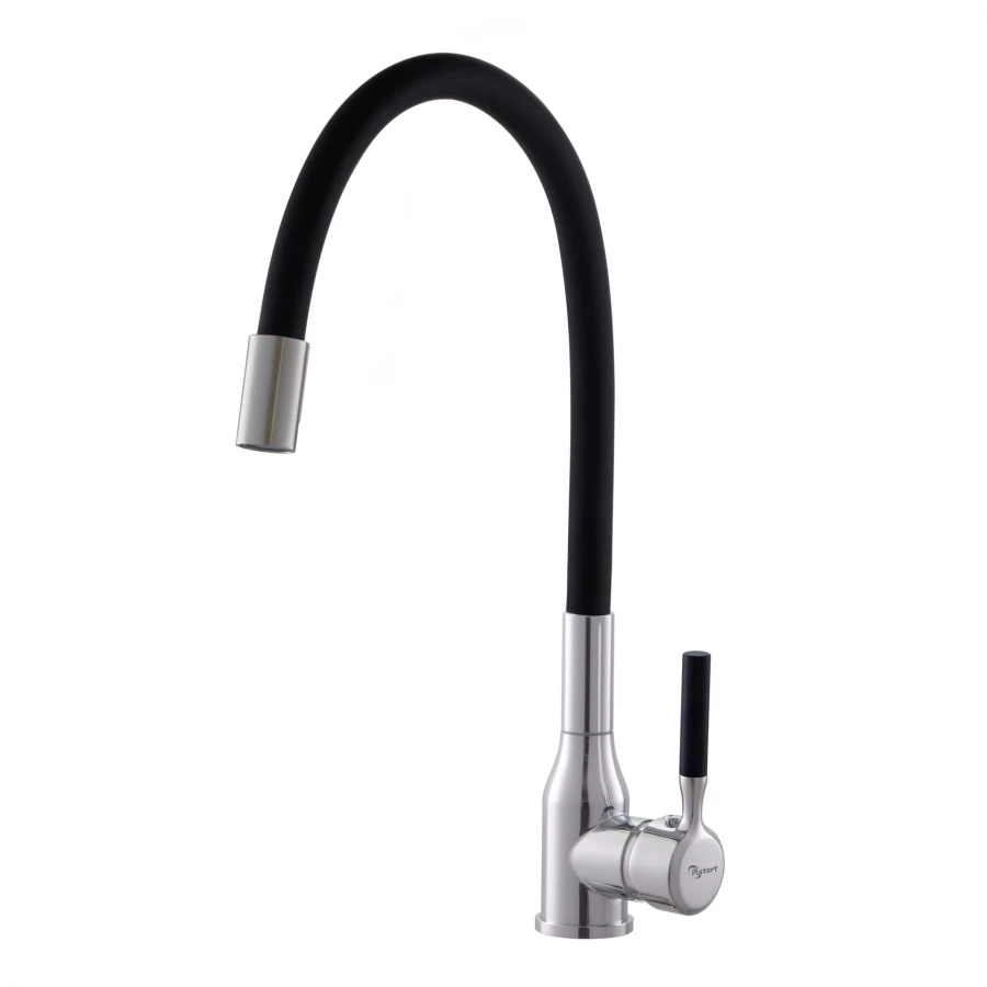Смеситель PLStart для кухни черный PG54022B24
