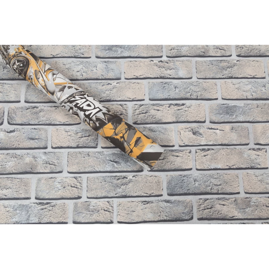 Обои флизелиновые Palitra Home Anime HomeColor серые HC72284-24 1,06х10,05 м