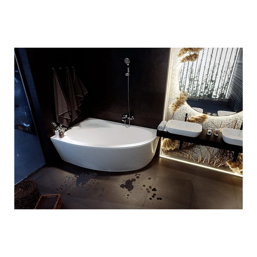 Ванна Aquatek Фиджи левая FID170-0000001 170х110 см