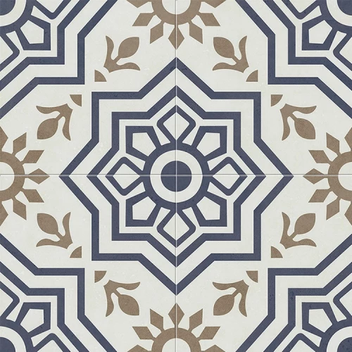 Керамогранит Etili Seramik Bursa Blue Pre-cut 45x45 см