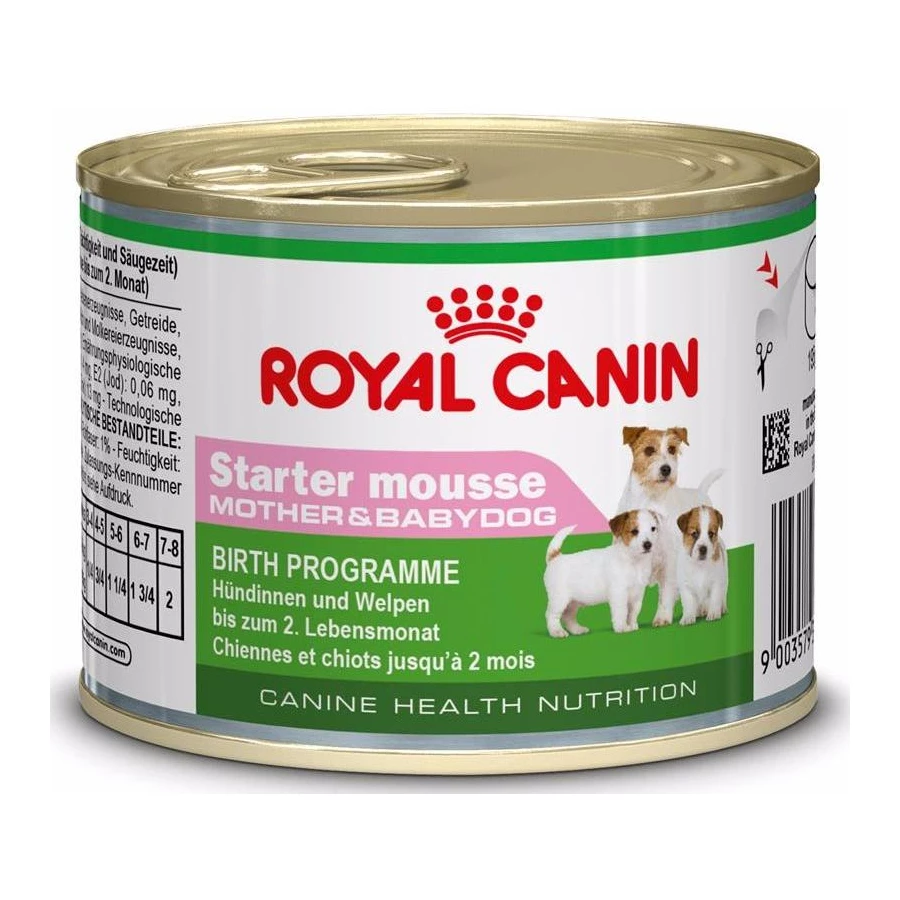 Консервы для сук и щенков до 2 месяцев Royal Canin starter mousse 195 г
