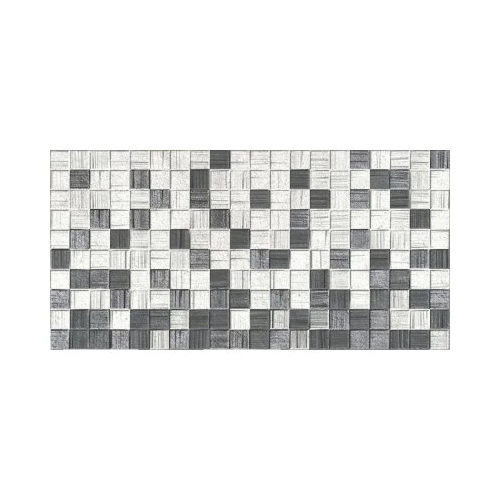 Плитка настенная Axima Мегаполис серая мозайка 25*50 см