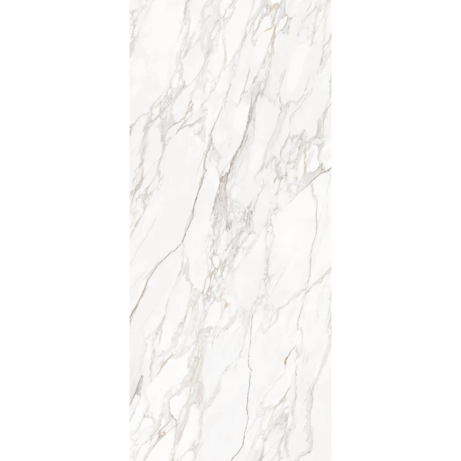 Керамогранит StaroSlabs Polished Carrara Bianco Elegance глянцевый белый 280х120 см