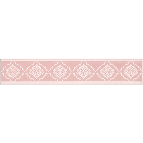 Бордюр Kerama Marazzi Петергоф розовый AD\C326\SG1546 40,2х7,7 см